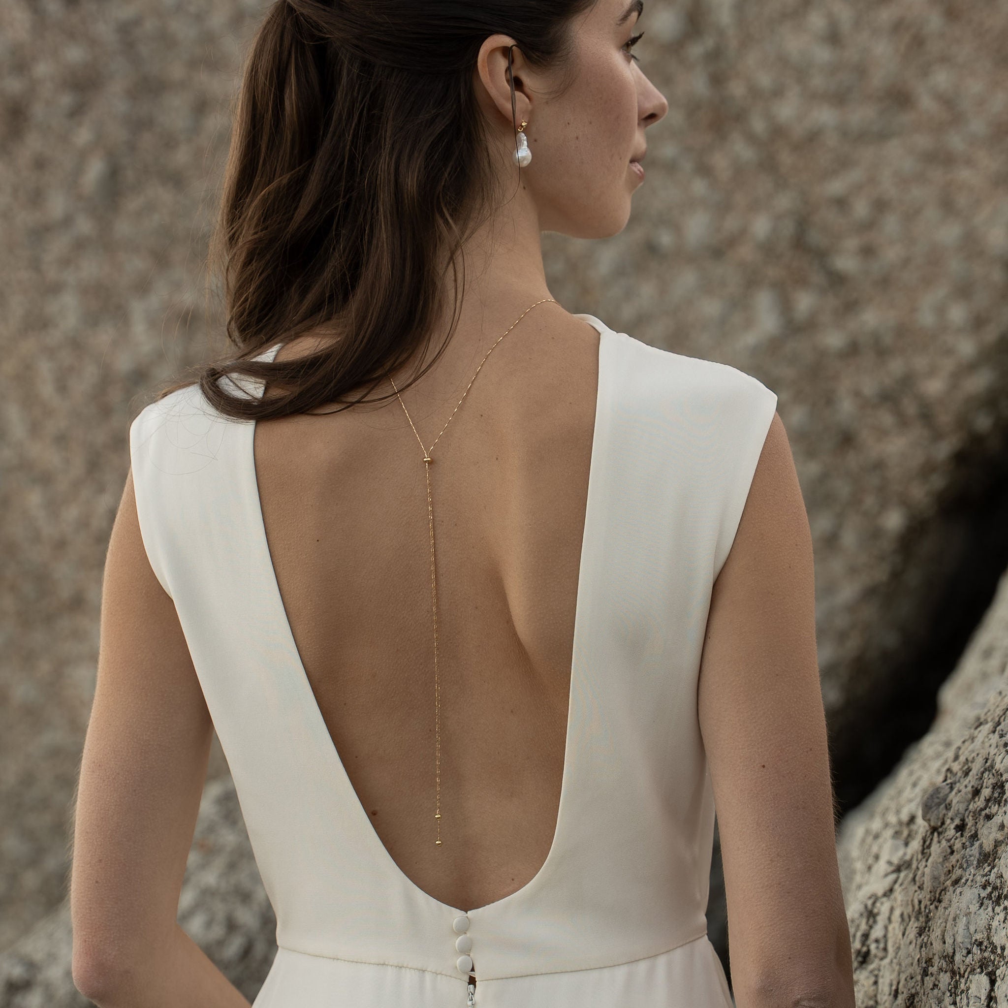 bijou mariée ajustable plaqué or