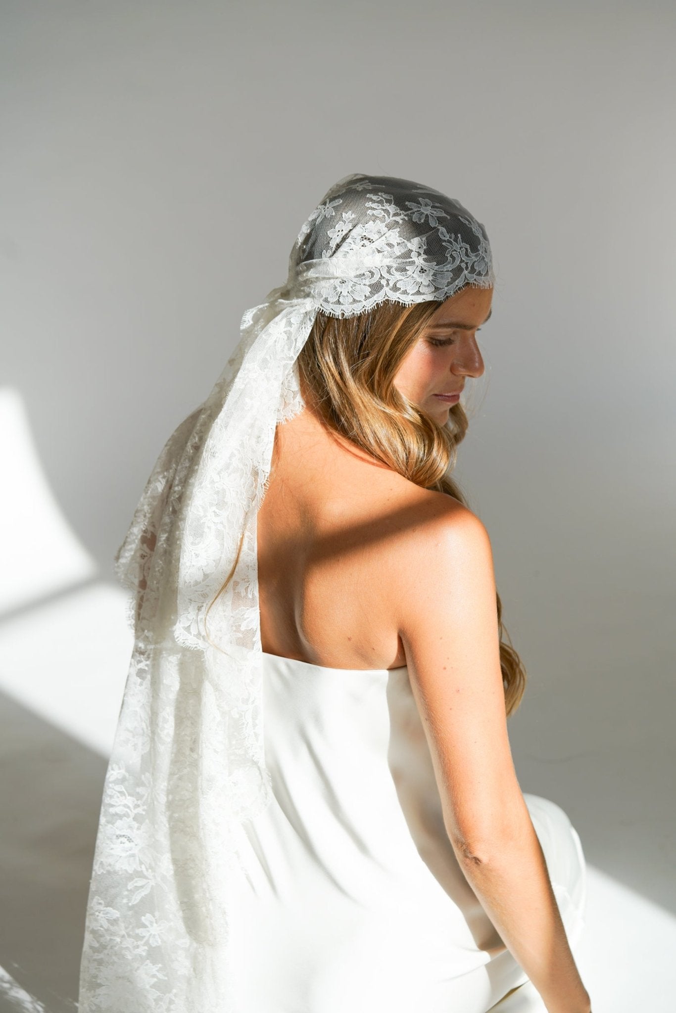 Umoya - Voile mariée en dentelle fine - Voile - Atelier Lilac