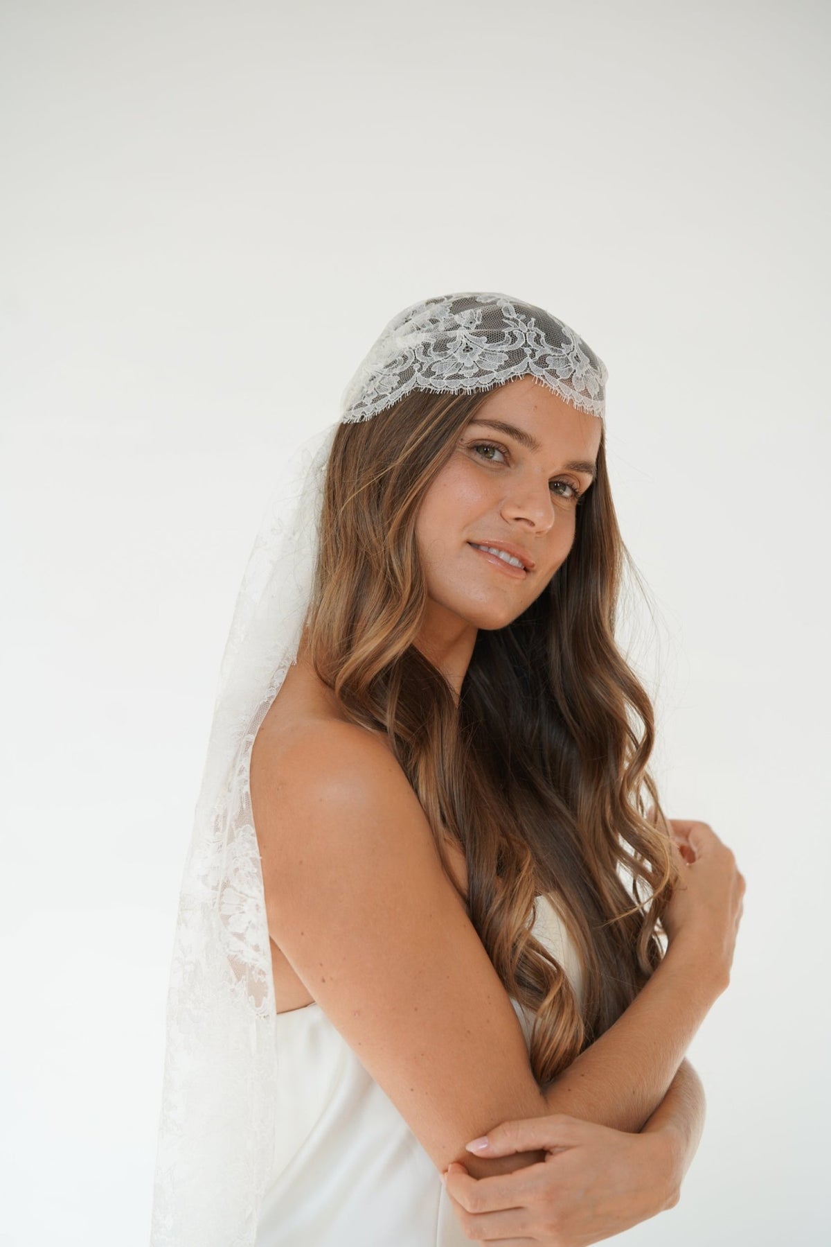 Umoya - Voile mariée en dentelle fine - Voile - Atelier Lilac