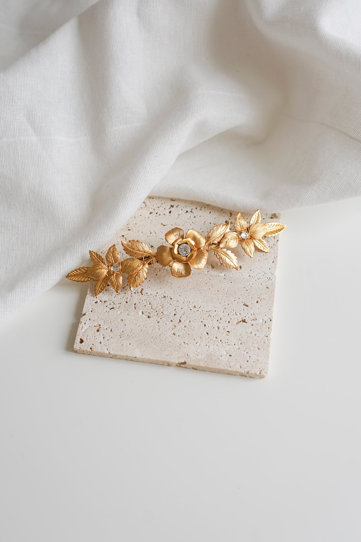 Acacia - Barrette romantique florale - Barrettes - Atelier Lilac