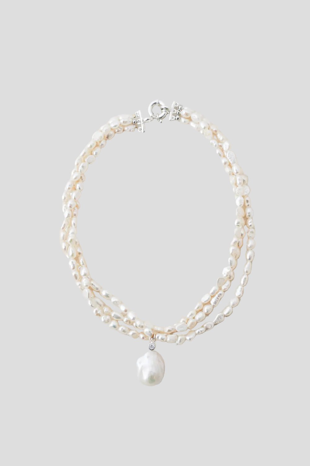 Amahle – Collier de perles baroques pour mariage moderne - Collier - Atelier Lilac