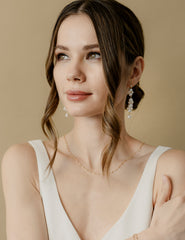 Flamingo - Delicate ball chain necklace