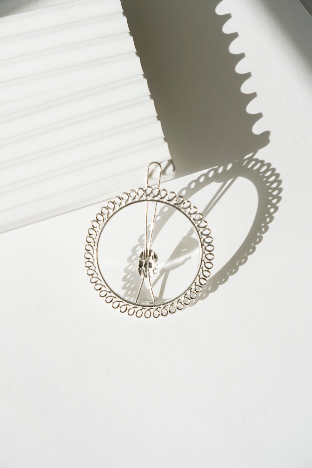Cercle enflammée - Barrette Minimaliste - Barrettes - Atelier Lilac