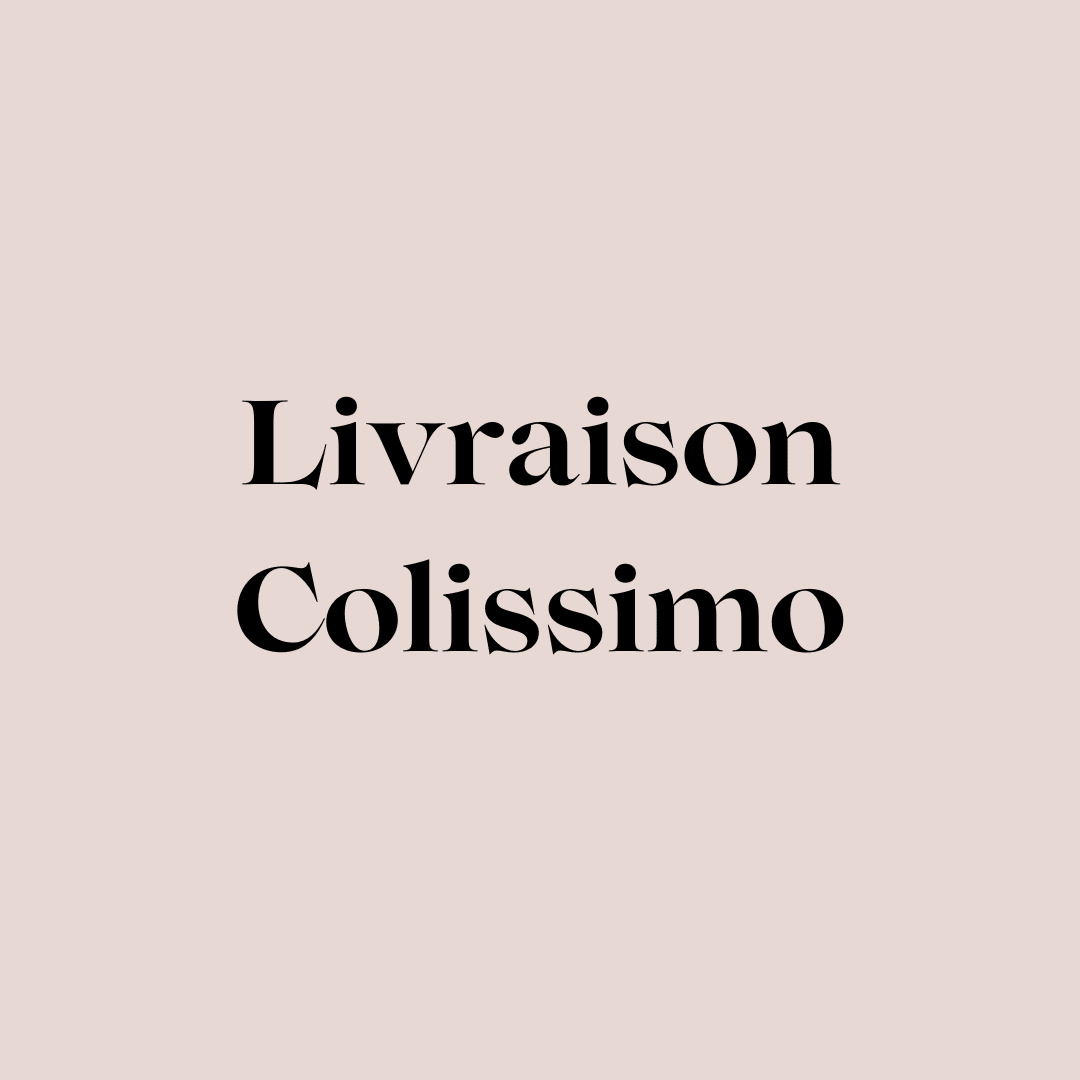 Livraison Colissimo - Atelier Lilac