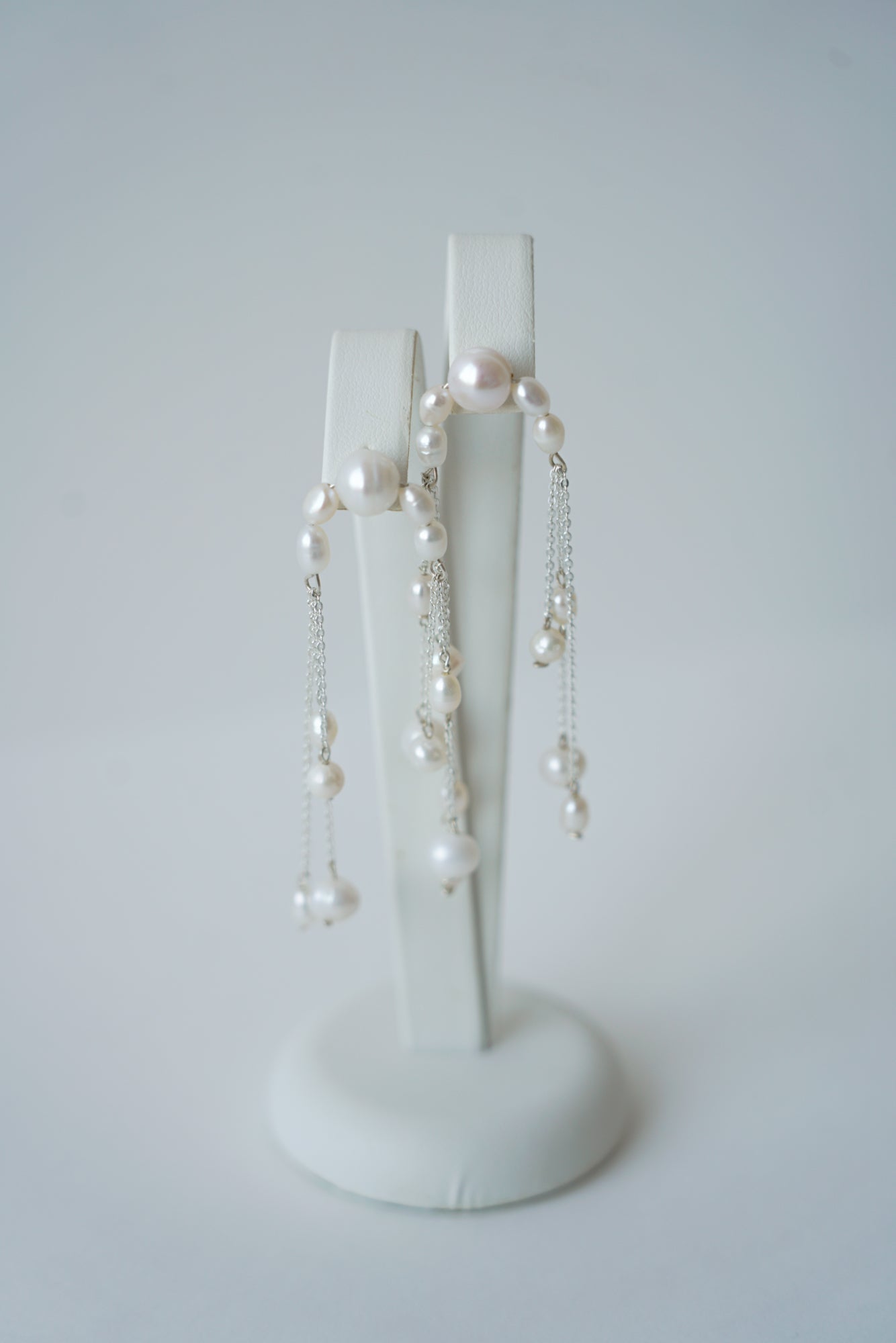 Mesange - Boucles d'oreilles modernes et uniques - Boucles d'oreilles longues - Atelier Lilac