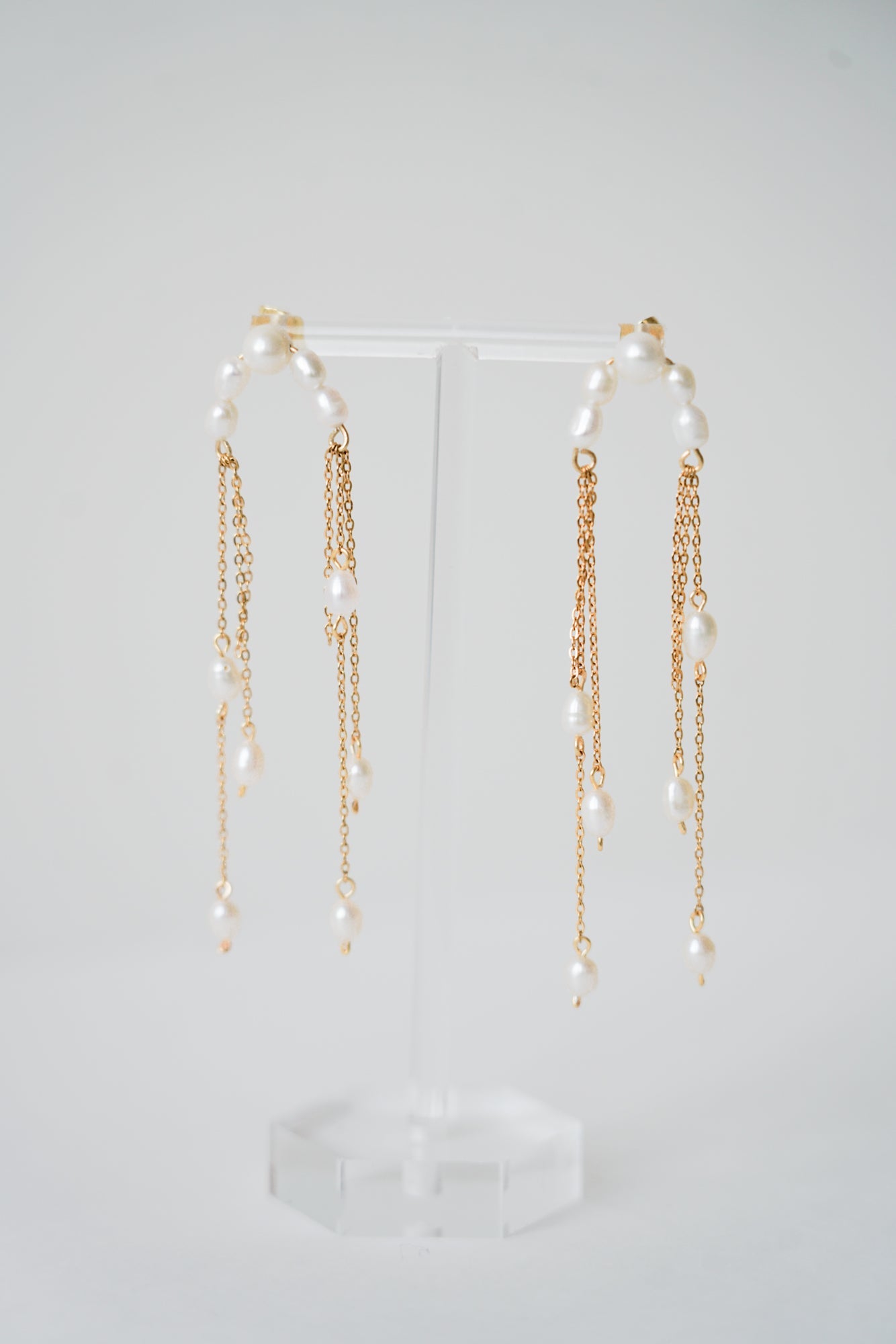 Mesange - Boucles d'oreilles modernes et uniques - Boucles d'oreilles longues - Atelier Lilac
