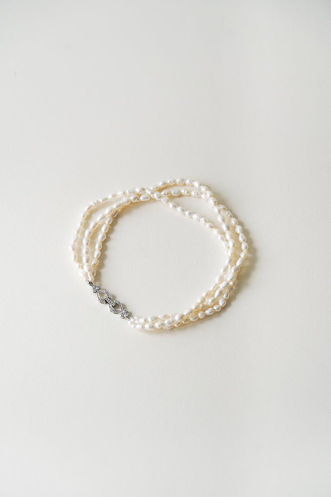 Milano - Collier de perles mariage ras de cou - Collier - Atelier Lilac