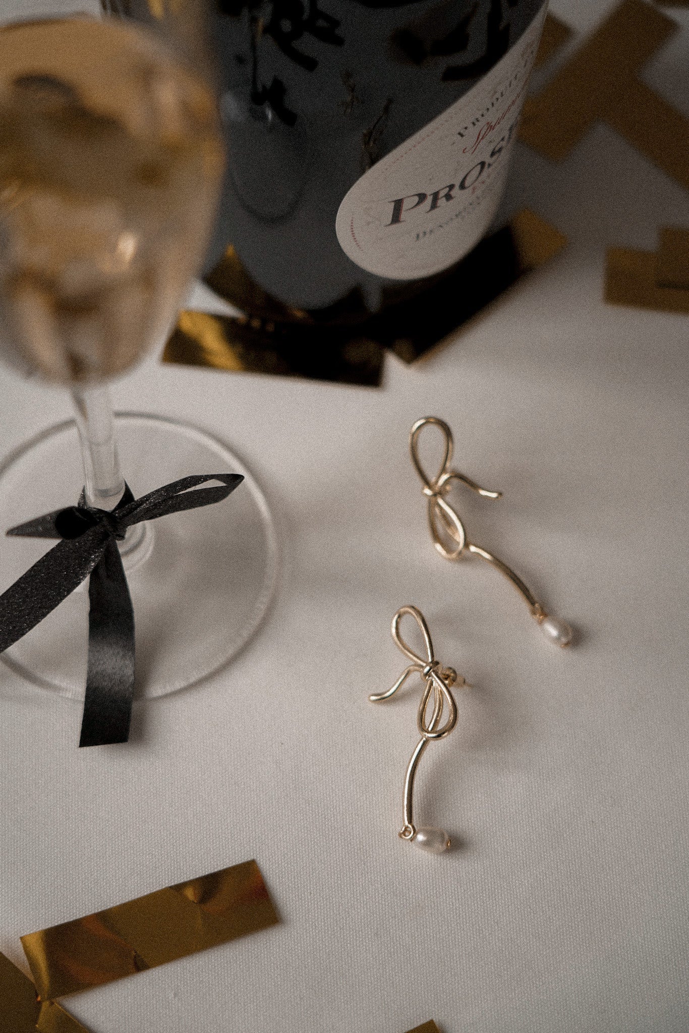Papillon - Boucles d'oreilles mariage civil - Boucles d'oreilles longues - Atelier Lilac