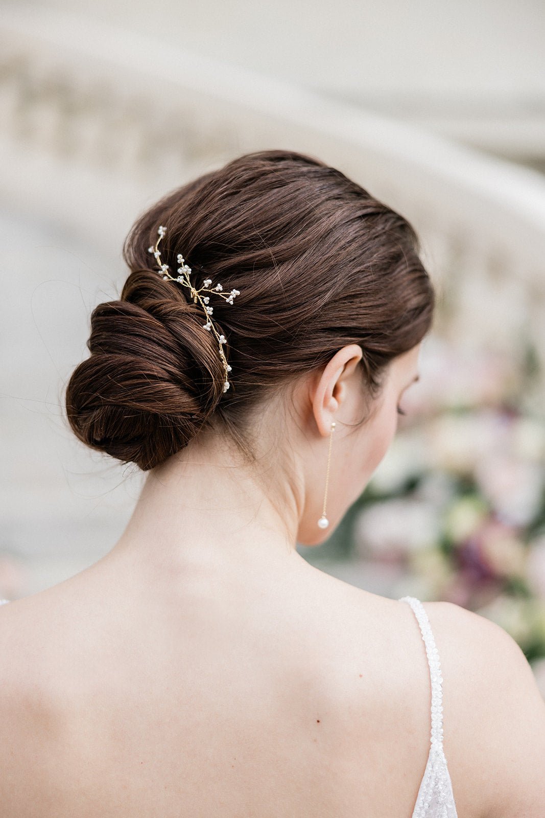 Rosier - Accessoire cheveux mariage bohème - Pic - Atelier Lilac
