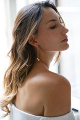 Raffinée - Natural pearl earrings