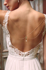 Flora - Joia de vestido removível