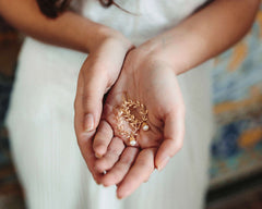 Émouvante - Boucles d'oreilles fleuries