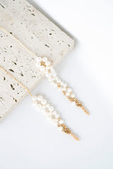 collier de dis perles naturelles et perles rocailles pour mariage