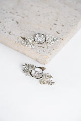 Iris - Clips de chaussures florales