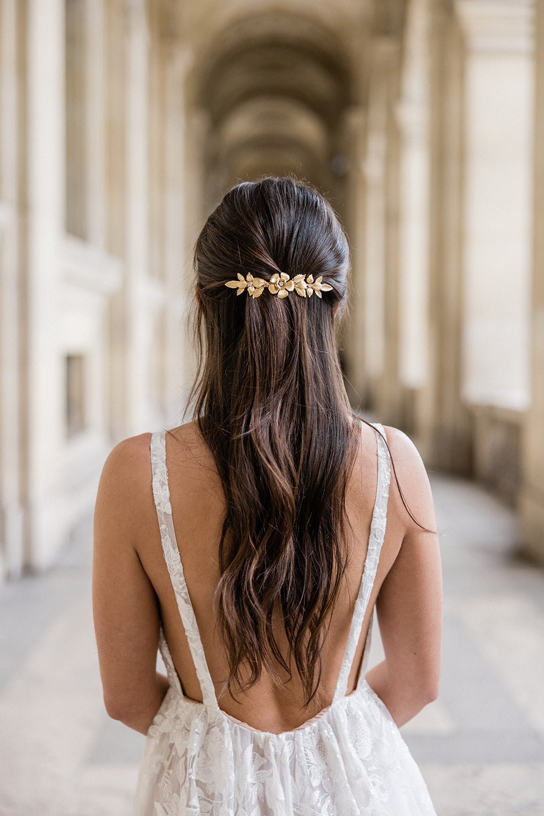 Acacia - Barrette romantique florale - Barrettes - Atelier Lilac