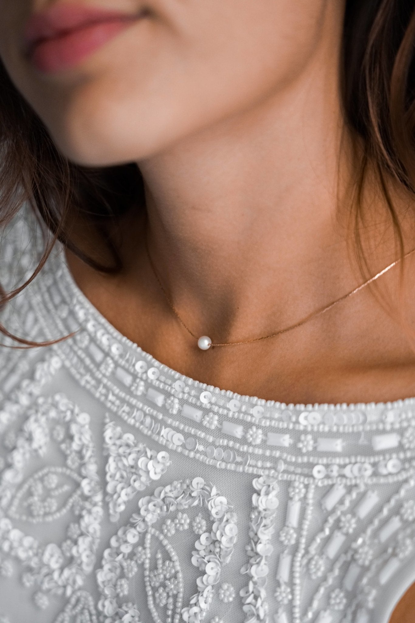 Attrayante - Collier mariage Perle Naturelle - Collier - Atelier Lilac