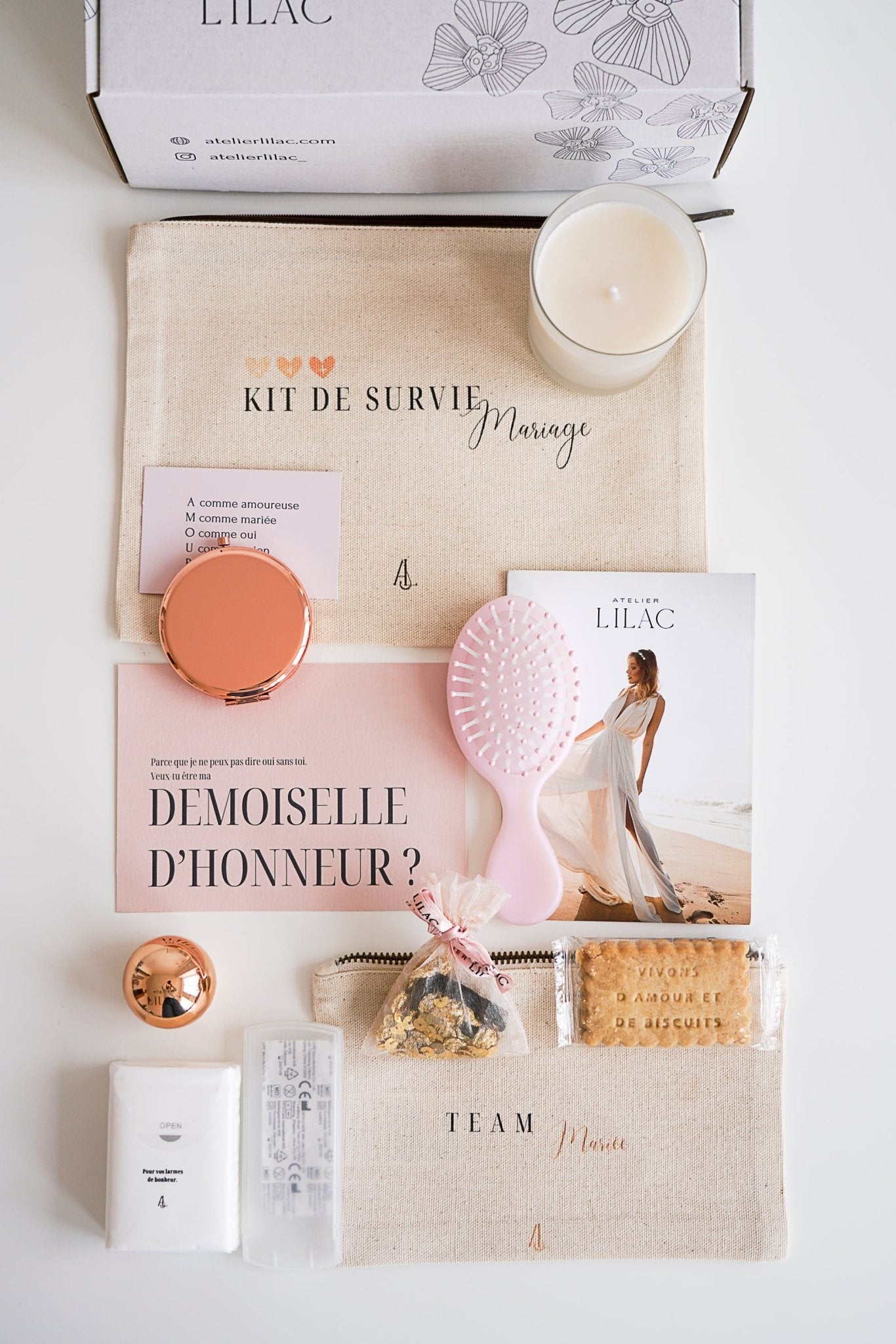 Box mariage - Spécial Demoiselle d'honneur - Box - Atelier Lilac