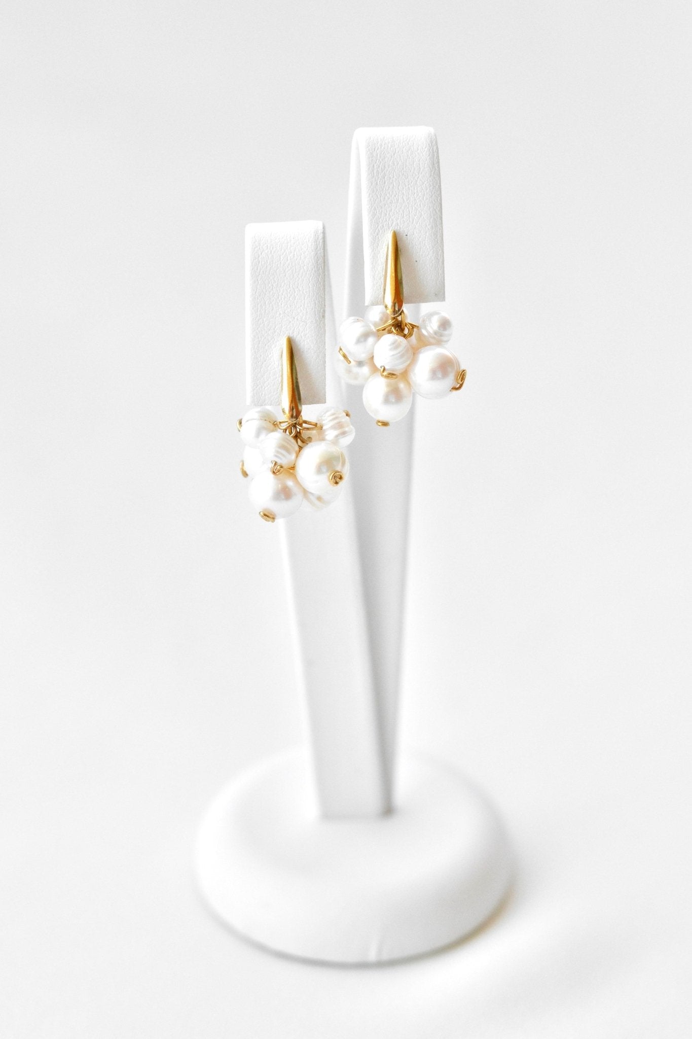 Confidente - Boucles d'oreilles perles - Boucles d'oreilles courtes - Atelier Lilac
