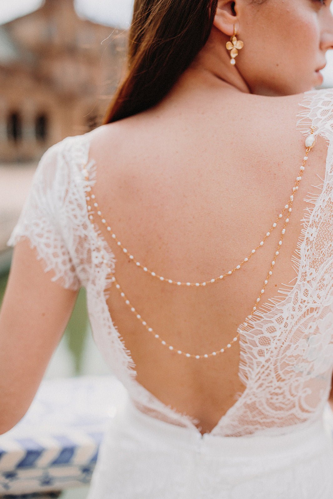 Déesse - Bijou de robe de mariée - Bijou de robe - Atelier Lilac