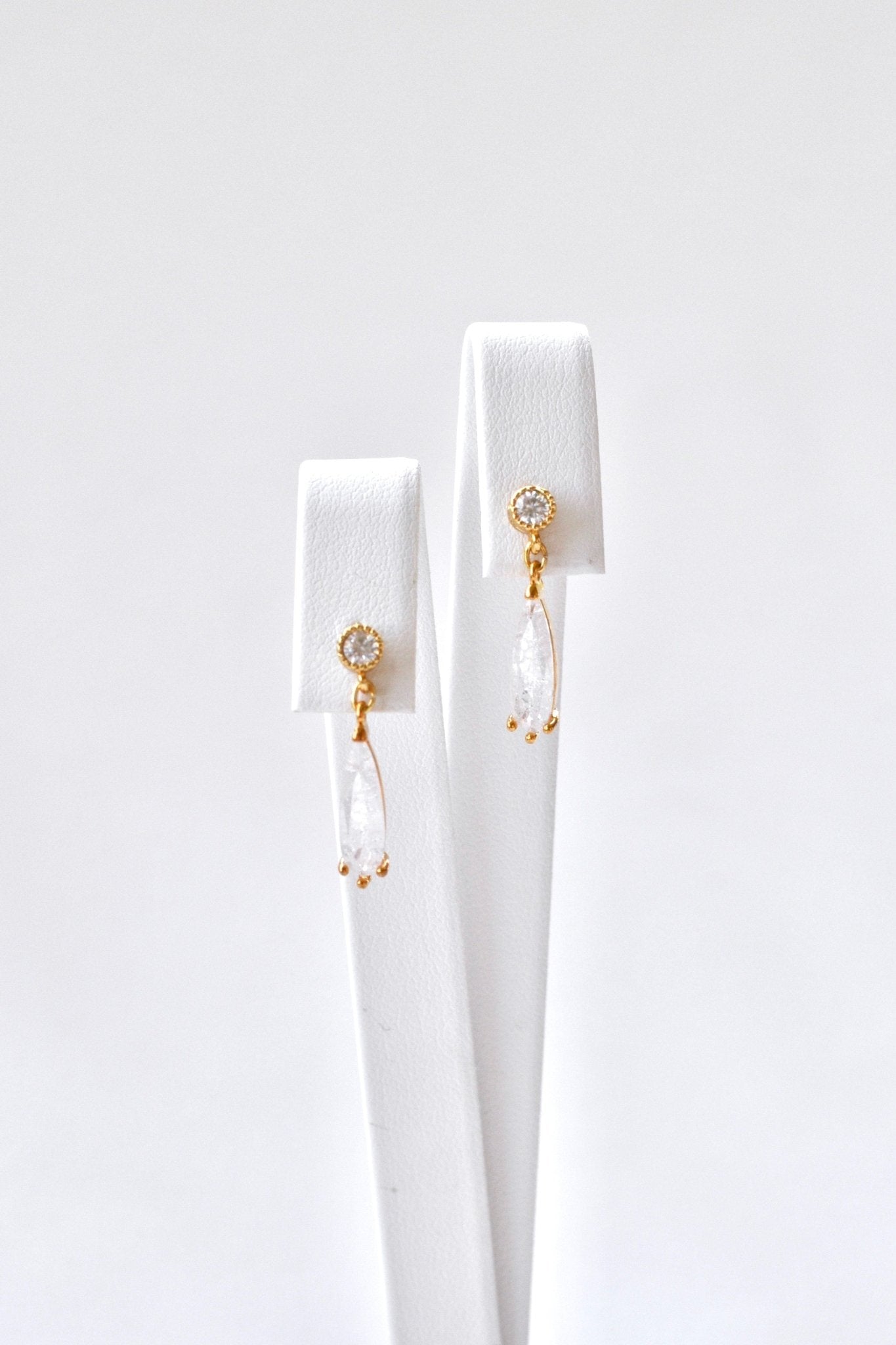 Délicate - Boucles d'oreilles (Longues) - Boucles d'oreilles longues - Atelier Lilac