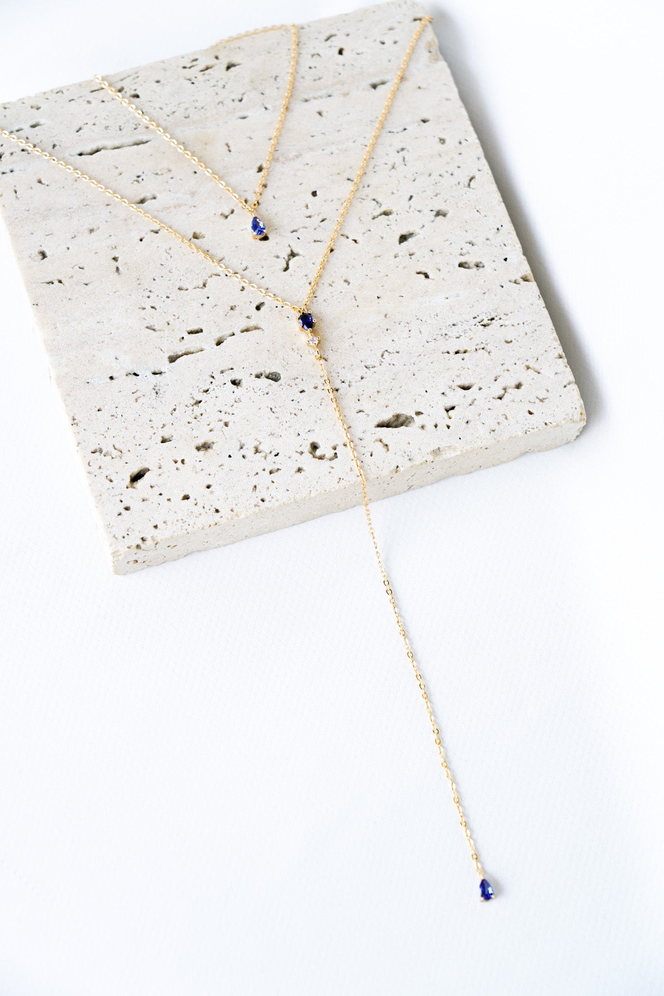 Demoiselle - Collier de dos cristal - Collier de dos - Atelier Lilac