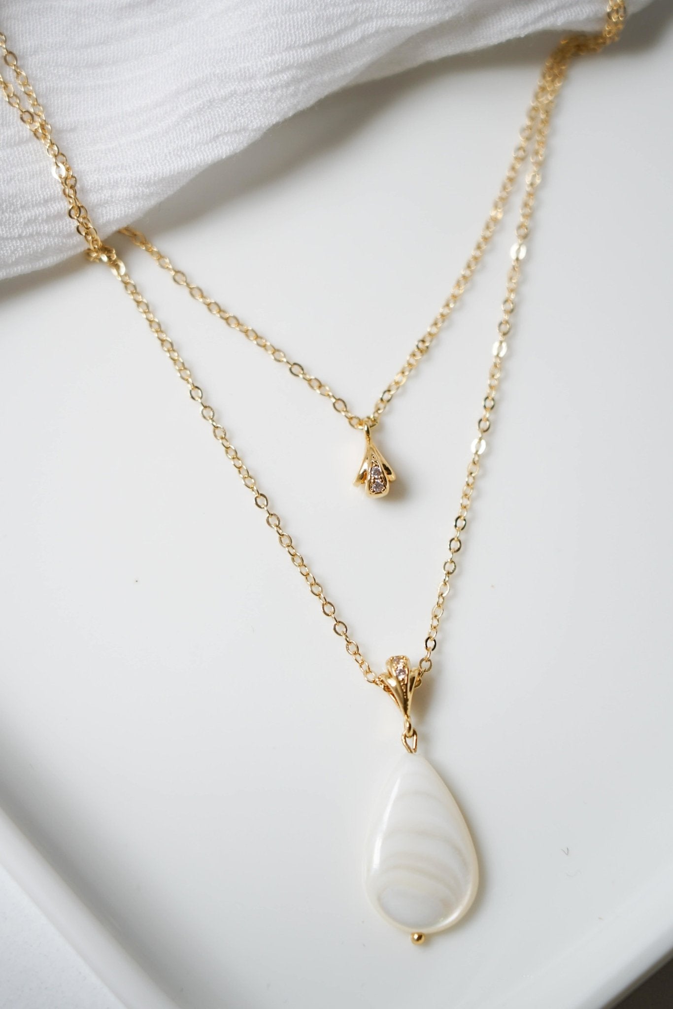 Éclatante - Collier de dos Bohème - Collier de dos - Atelier Lilac
