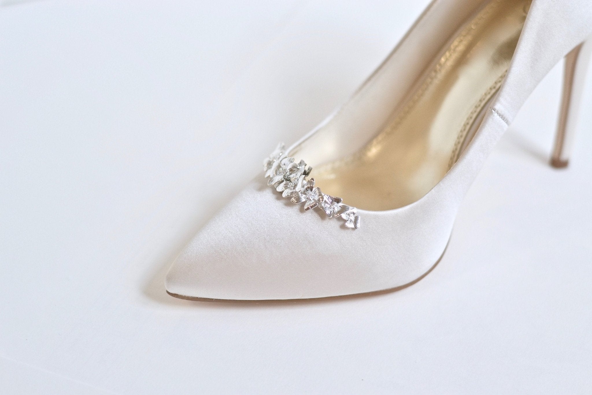 Lilac Clipclap - Clips de Chaussures fleuris - Clips chaussures - Atelier Lilac