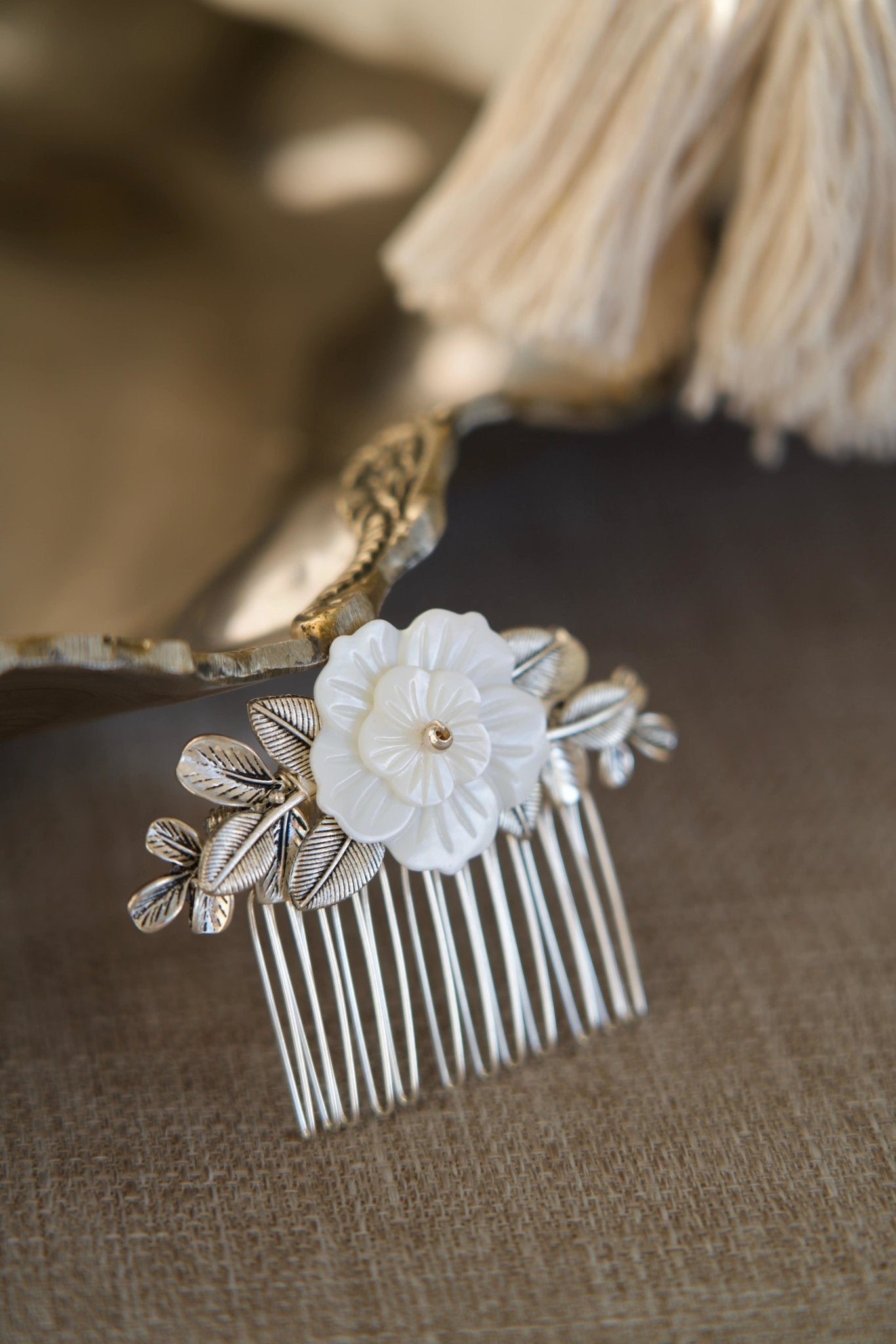 Merveilleuse - Peigne de Mariage Vintage - Petit peigne - Atelier Lilac