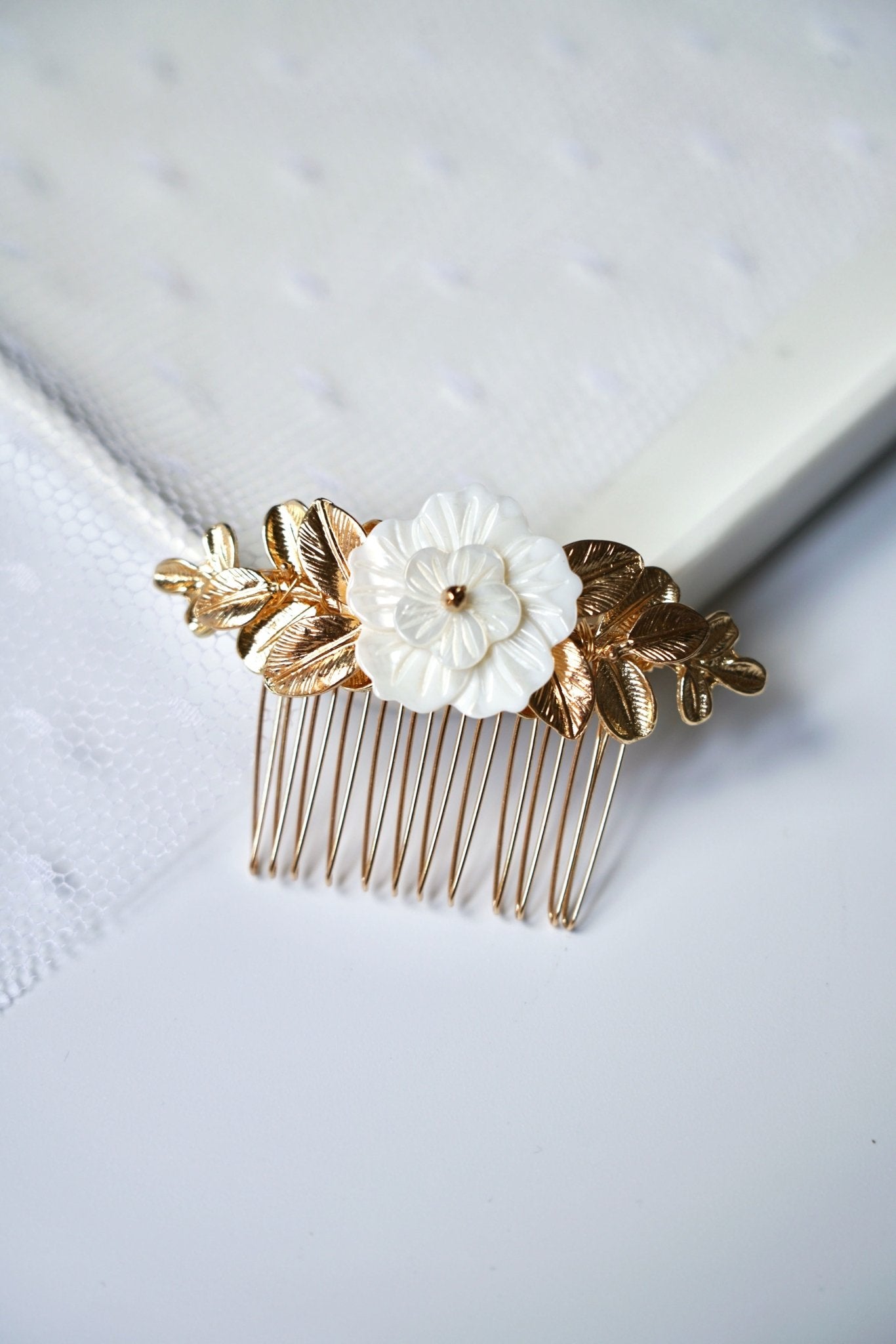 Merveilleuse - Peigne de Mariage Vintage - Petit peigne - Atelier Lilac
