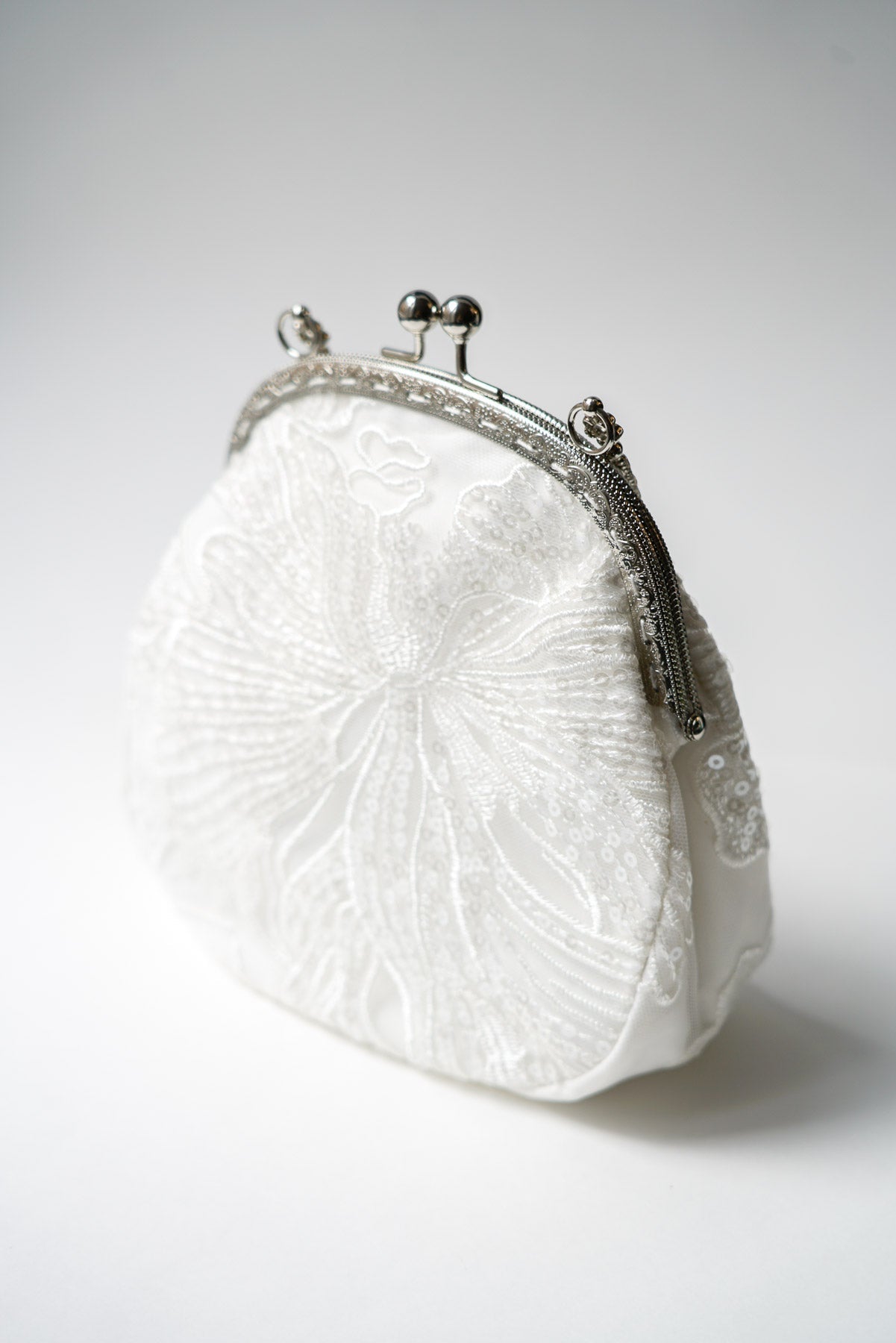 Orchidée - Pochette de mariée élégante et romantique - Sac - Atelier Lilac