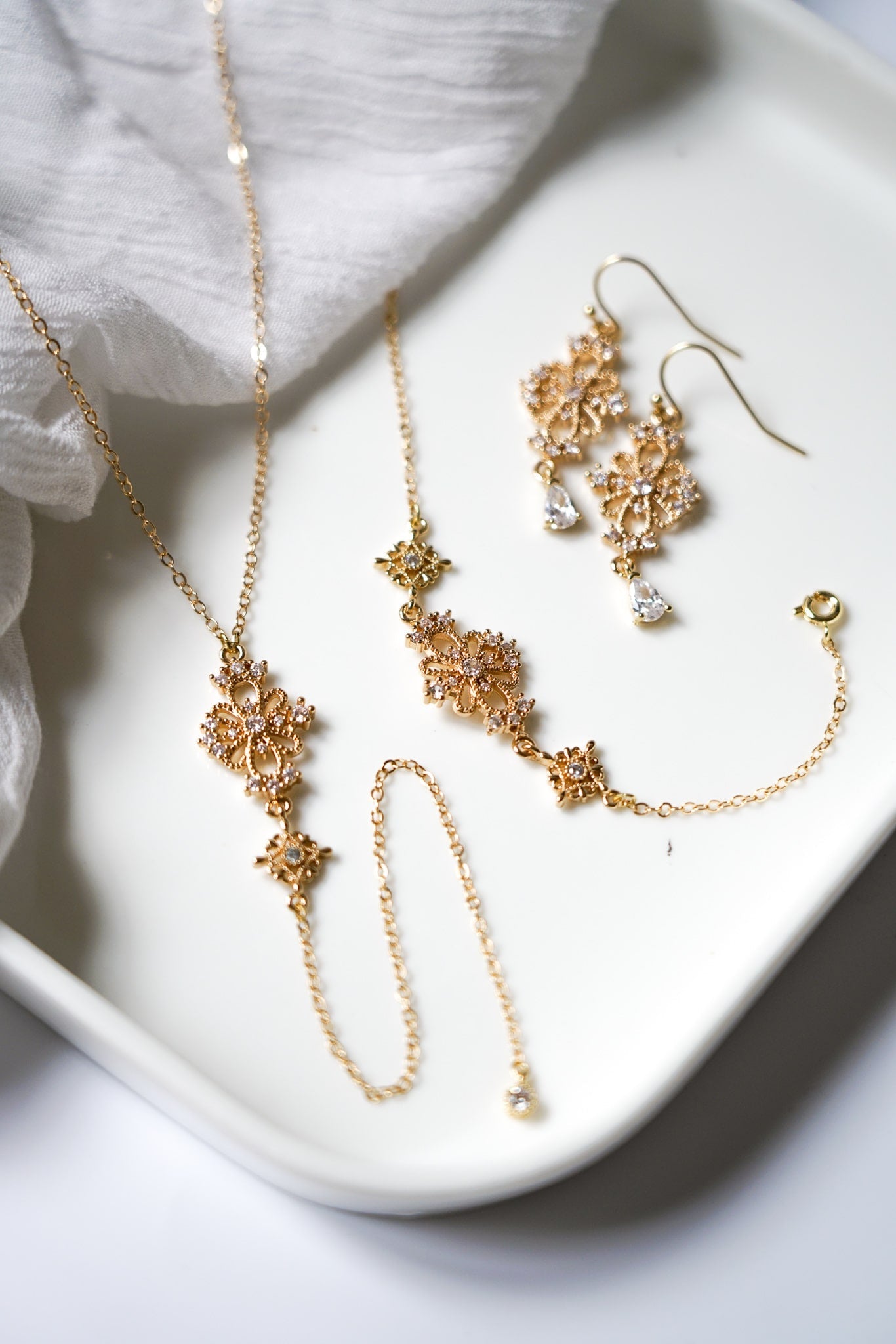 Poétique - Collier de dos Romantique - Collier de dos - Atelier Lilac