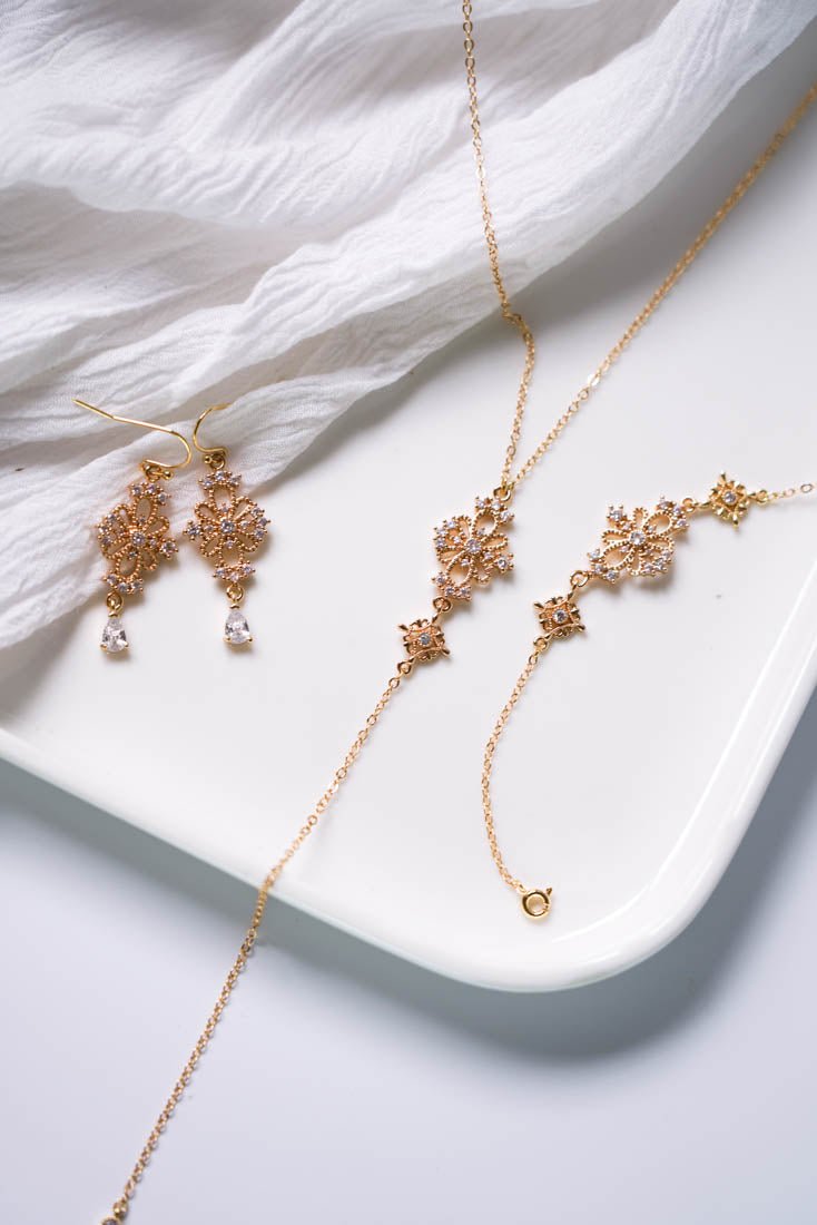 Poétique - Collier de dos Romantique - Collier de dos - Atelier Lilac