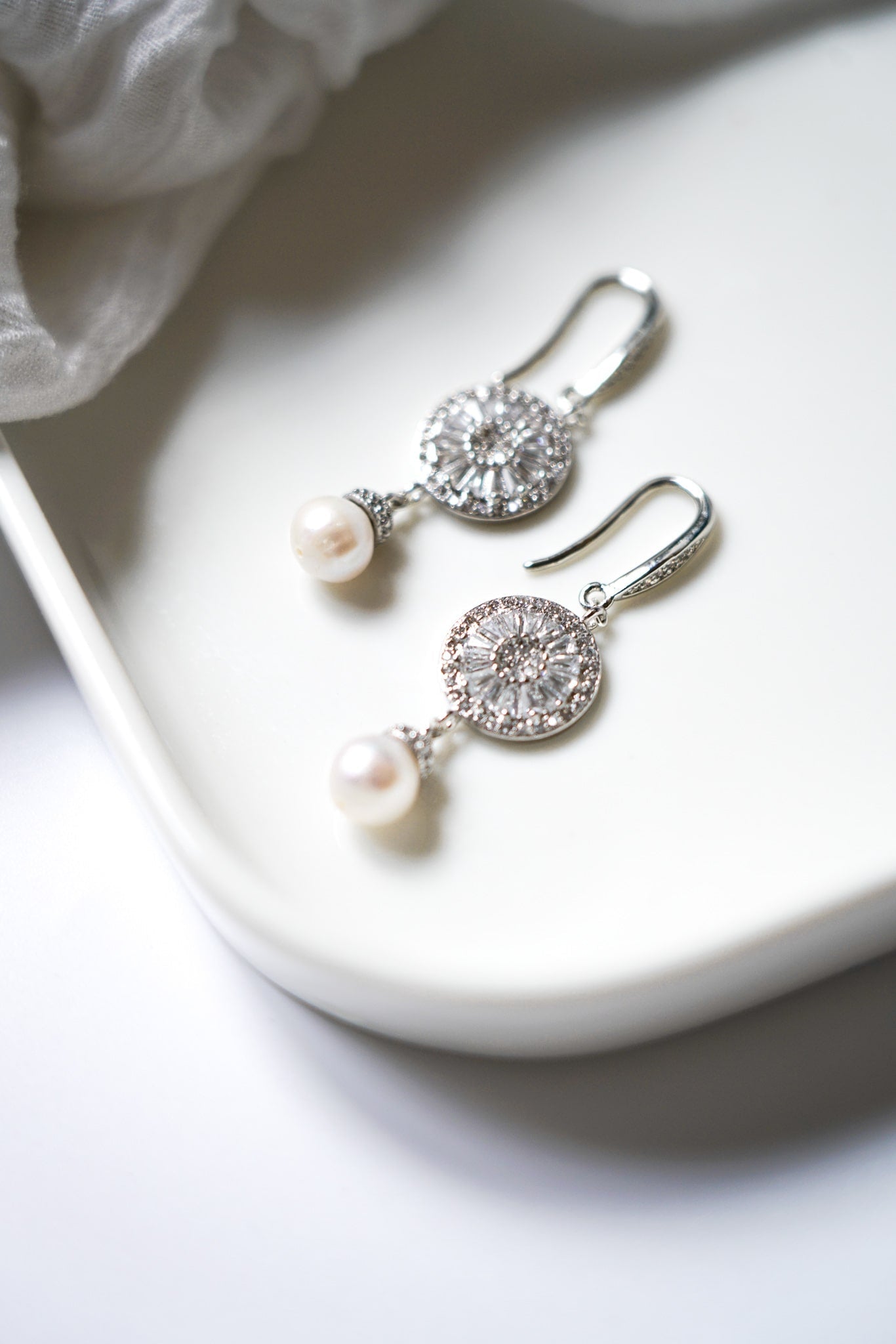 Prodigieuse - Boucles d'oreilles glamour - Boucles d'oreilles longues - Atelier Lilac