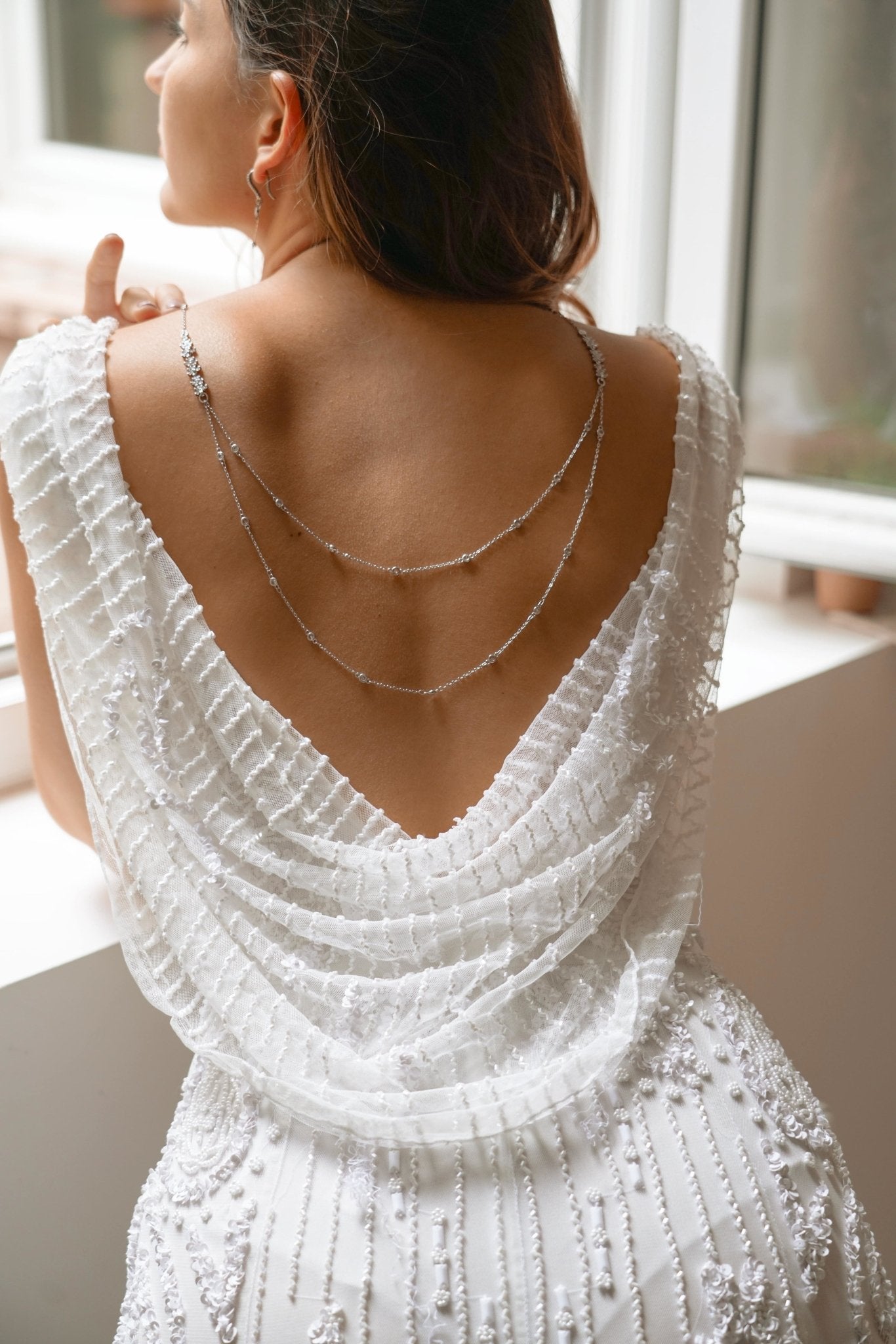 Splendide - Collier de dos chic - Collier de dos - Atelier Lilac