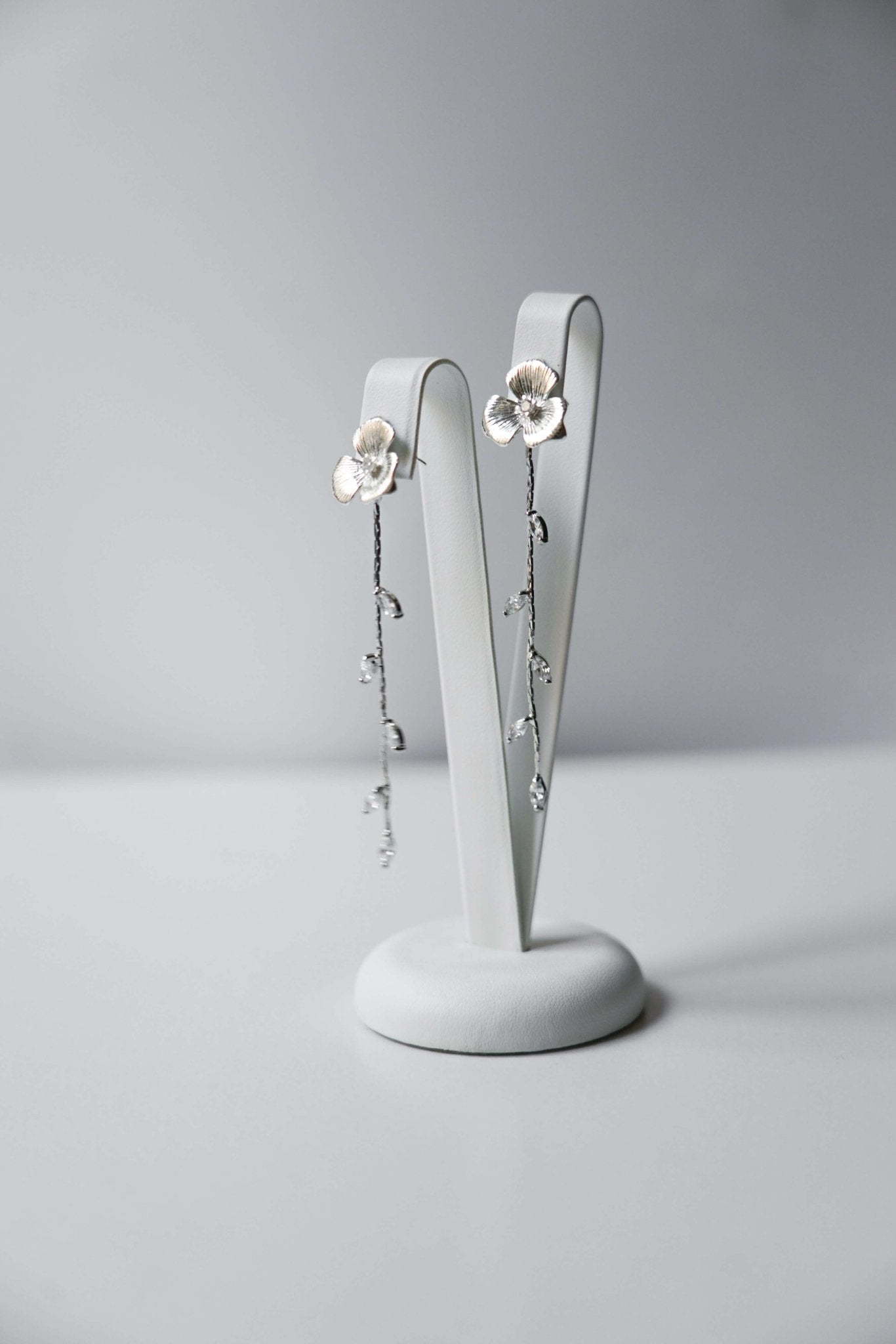 Suave - Boucles d'oreilles pendantes mariage - Boucles d'oreilles longues - Atelier Lilac